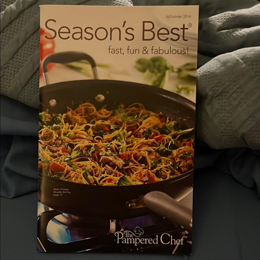 The Pampered Chef Season's Best Cookbook Fall/Winter 2014